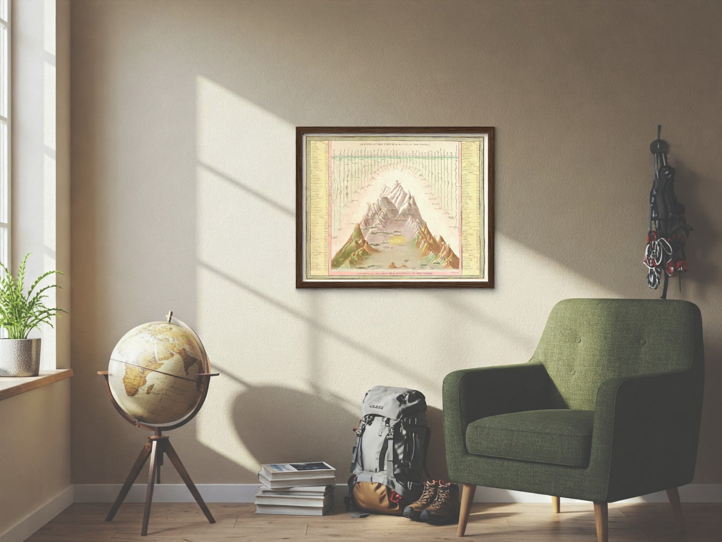 Principle Rivers and Mountains of the World | Illustrative Chart