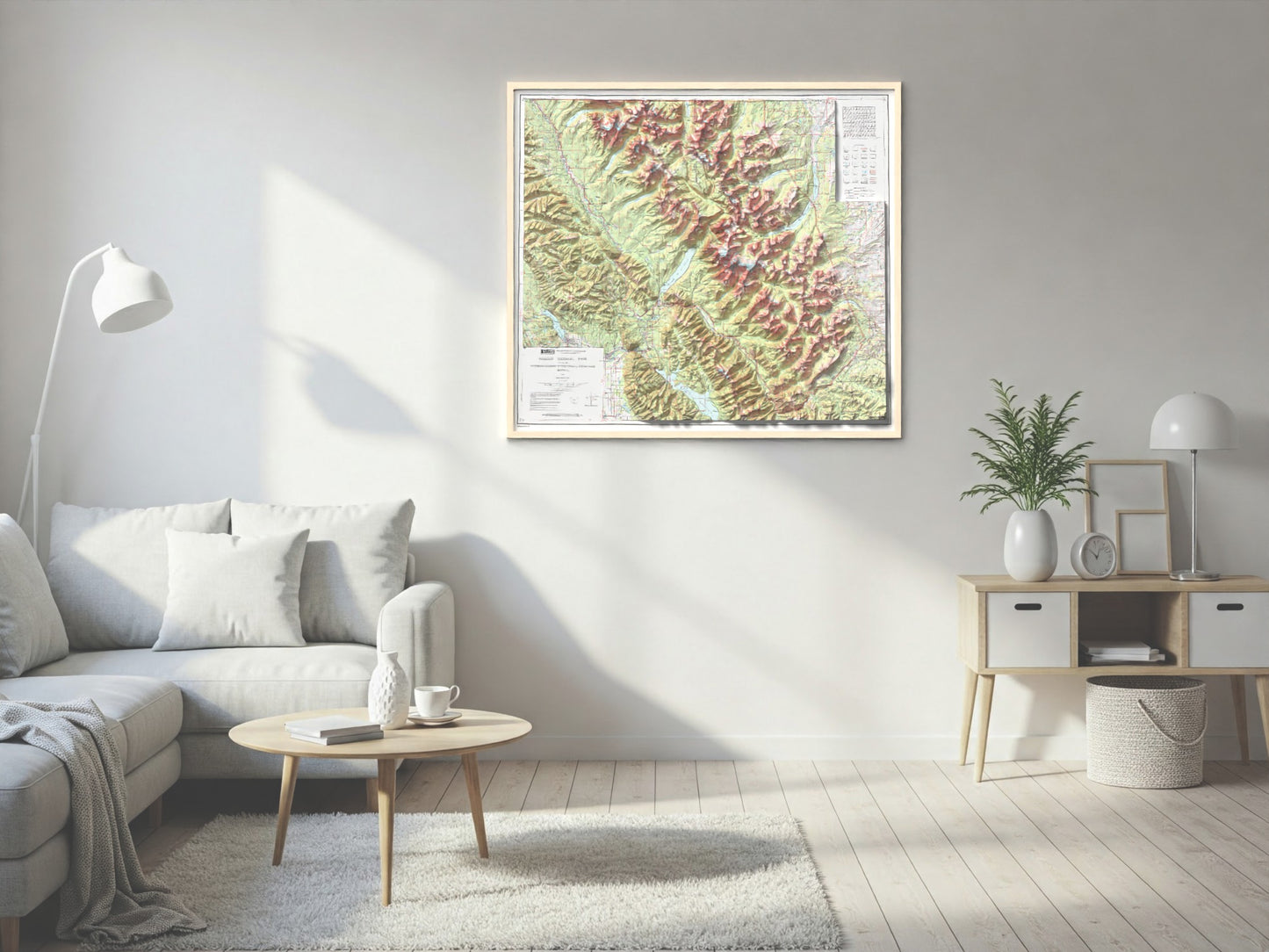 1998 Glacier National Park | Historic Topographic USGS Map