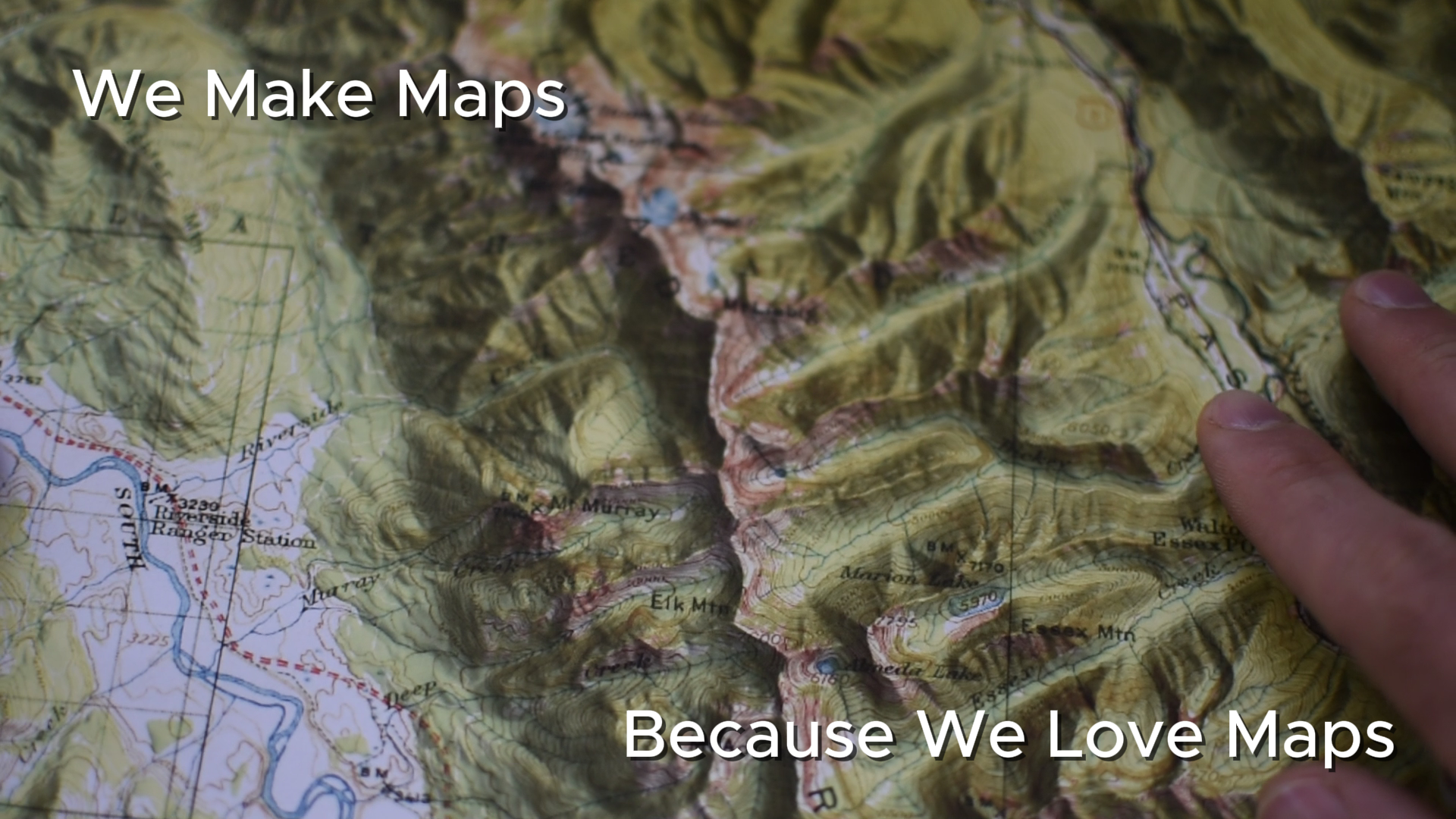 Load video: This video showcases the ultra detailed hill shading used in many TopoGarden maps.