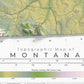 Montana Ranges and Rivers | Ultimate Topographic Map of Montana