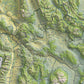 Montana Ranges and Rivers | Ultimate Topographic Map of Montana