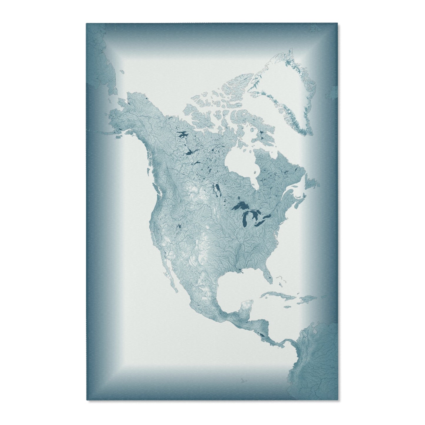 Hydrology of North America | Area Rugs