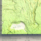 1958 Yellowstone National Park | Madison Junction | 15'x15' Shaded Historic USGS Map