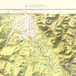 1957 Kalispell, MT |  1x2 Degree Shaded Historic USGS Map