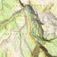 1959 Yellowstone National Park | Tower Junction | 15'x15' Shaded Historic USGS Map