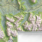 Montana Ranges and Rivers | Ultimate Topographic Map of Montana