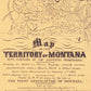 1864 Montana Territory Map