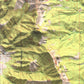 1951, Bridger Mountains and Sedan, MT | 15'x15' Shaded Historic USGS Map