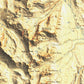 1896 Yellowstone National Park | Gallatin / NW Yellowstone | 30'x30' Shaded Historic USGS Map