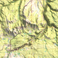 1983 Northern Yellowstone National Park | 30'x60' Shaded Historic USGS Map