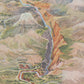 Historic Yellowstone Tourism Map | Panoramic Cartoon Map