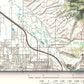 Bridger Mountains, MT | Shaded Topographic Map