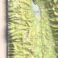 1988 Swan Range, MT | 30'x60' Shaded Historic USGS Map