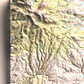 1989 Ennis, MT | 30'x60' Shaded Historic USGS Map