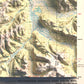 1982 Southern Yellowstone National Park | 30'x60' Shaded Historic USGS Map