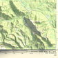 1981 Whitefish Range, MT | 30'x60' Shaded Historic USGS Map