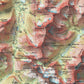 1998 Glacier National Park | Topographic USGS Map