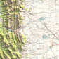 1976 Choteau, MT |  1x2 Degree Shaded Historic USGS Map