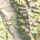 1993 Hebgen Lake / West Yellowstone, MT | 30'x60' Shaded Historic USGS Map