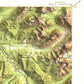 1914 Nyack | Jewel Basin, Flathead Alps & Glacier National Park, MT | 30'x30' Shaded Historic USGS Map