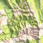 1936 Silvertip Mtn & Bob Marshall Wilderness, MT | 30'x30' Shaded Historic USGS Map