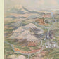 Historic Yellowstone Tourism Map | Panoramic Cartoon Map