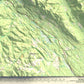 1981 Whitefish Range, MT | 30'x60' Shaded Historic USGS Map