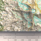 Three Sisters, OR | Shaded Topographic Map