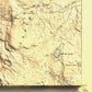 1896 Yellowstone National Park | Gallatin / NW Yellowstone | 30'x30' Shaded Historic USGS Map