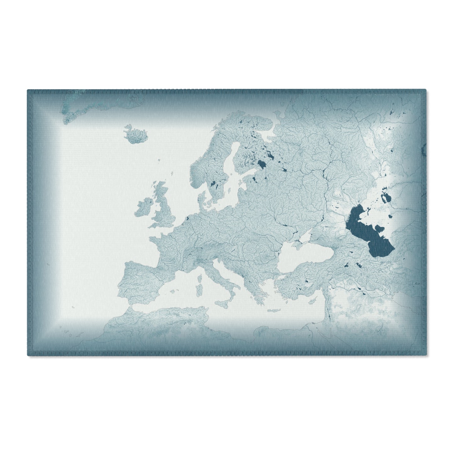 Hydrology of Europe | Area Rugs