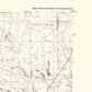 1993 Scapegoat Wilderness / Dearborn River, MT | 30'x60' Shaded Historic USGS Map