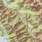 1998 Glacier National Park | Topographic USGS Map