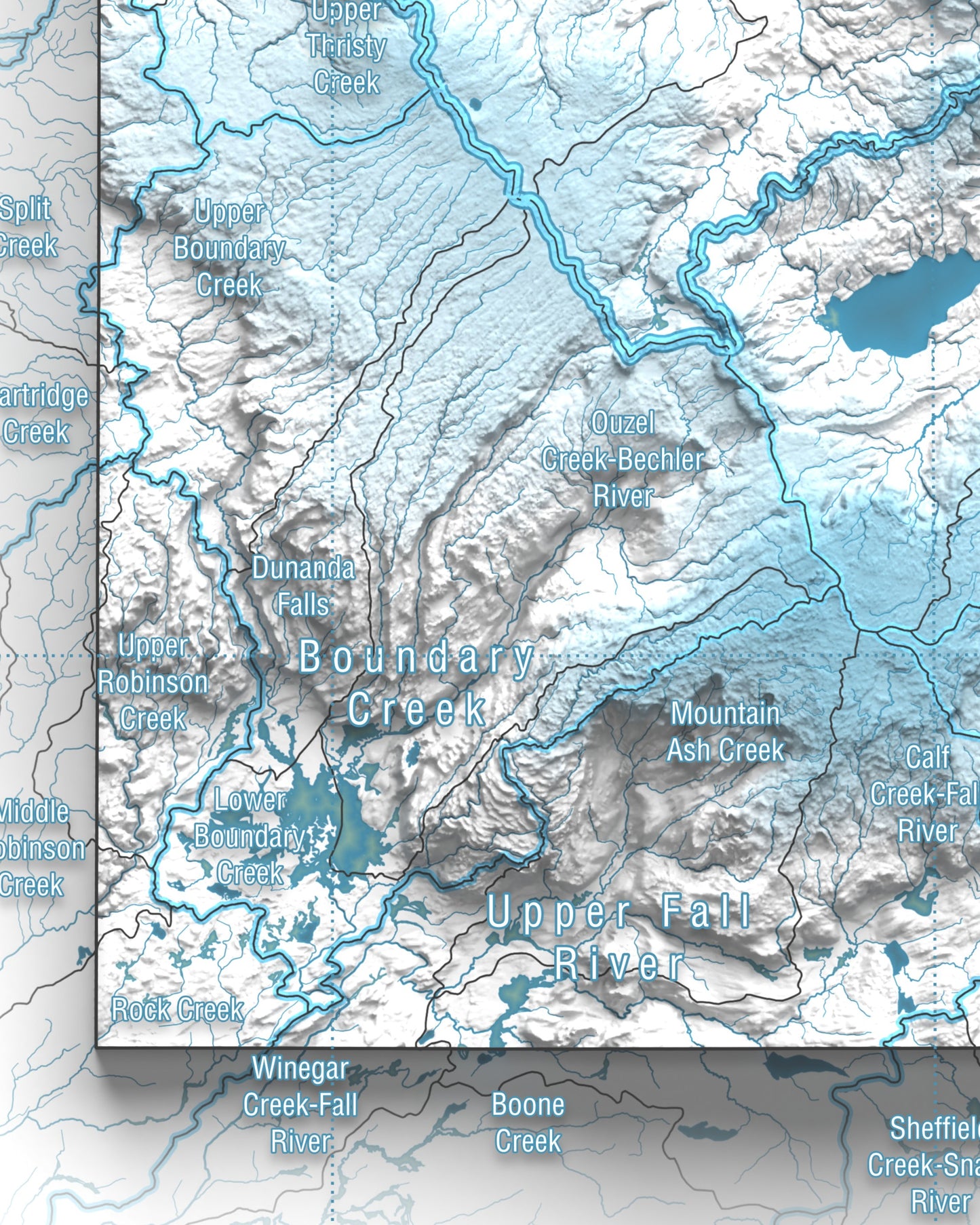 Yellowstone National Park | Hydrologic Map