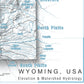 Wyoming, USA | Hydrologic Map