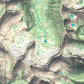 Hyalite Canyon Ice & Mixed Climbing Map | Hyalite Canyon | Montana