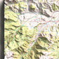 1989 Red Lodge & Beartooth Mountains, MT | 30'x60' Shaded Historic USGS Map