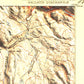 1911 Yellowstone National Park | Gallatin / NW Yellowstone | 30'x30' Shaded Historic USGS Map