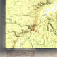 1986 Yellowstone National Park | Old Faithful | 7.5'x7.5' Shaded Historic USGS Map