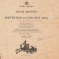 North America Polar Region Map | 1903 Exploration Routes from Baffin Bay to The Lincoln Sea