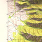 1987 Saddle Peak, MT | 7.5'x7.5' Shaded Historic USGS Map