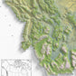 Montana Ranges and Rivers | Ultimate Topographic Map of Montana