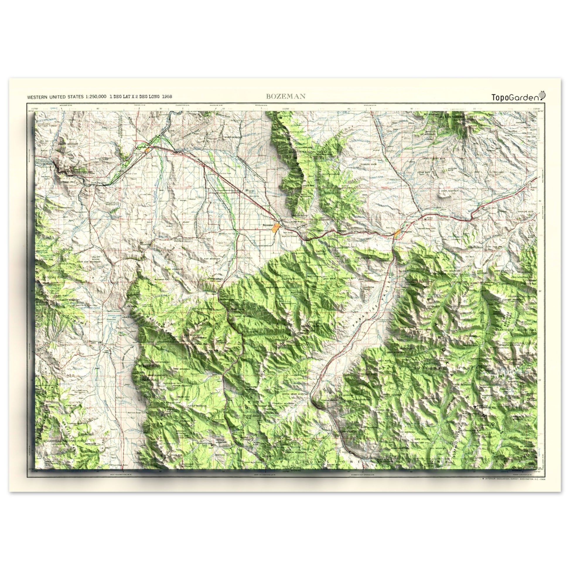 1966 Marion, IL - Illinois - USGS Topographic Map 1966 Marion, IL - Illinois - USGS Topographic Map