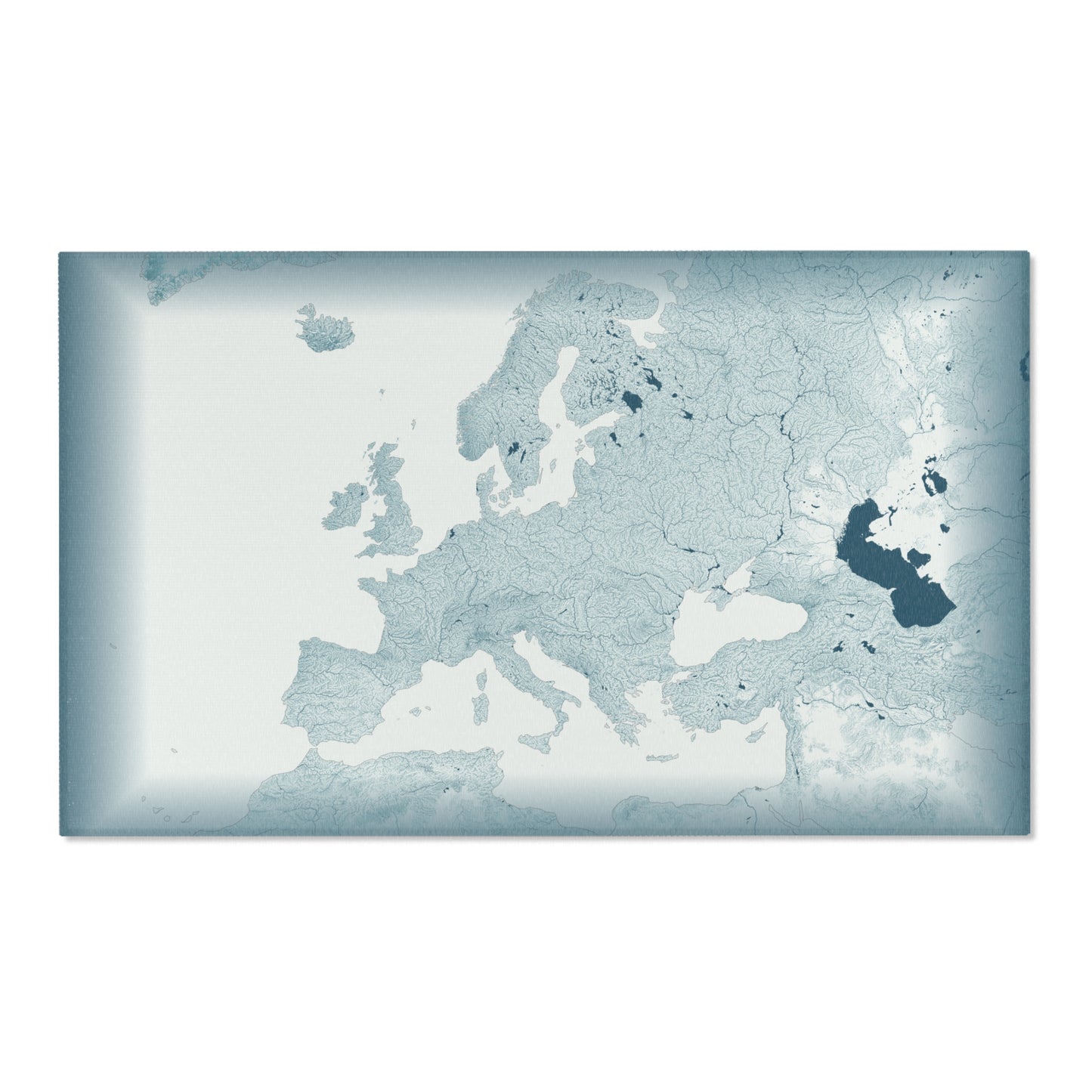 Hydrology of Europe | Area Rugs