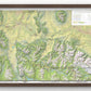 Southwest Montana | Topographic Recreation Map