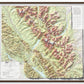 1998 Glacier National Park | Topographic USGS Map