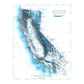 California, USA | Hydrologic Map