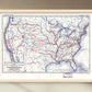 Map of The United States | Routes of Early Explorers