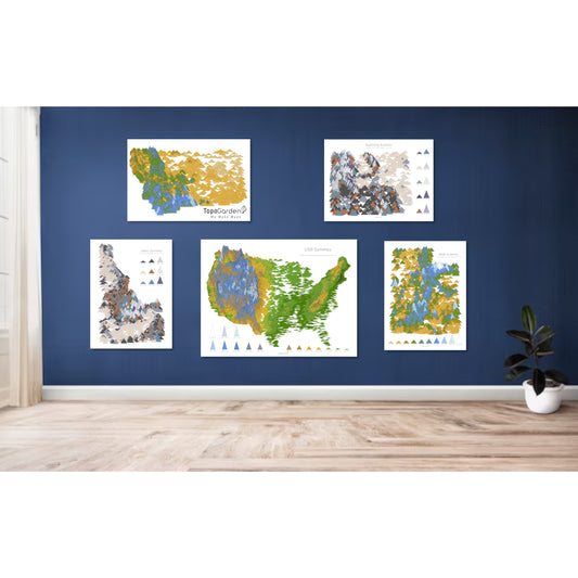 State Summits of North America | Peaks, Mountains, Buttes, Hills & High Points