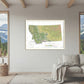Montana Ranges and Rivers | Ultimate Topographic Map of Montana