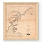 North America Polar Region Map | 1903 Exploration Routes from Baffin Bay to The Lincoln Sea